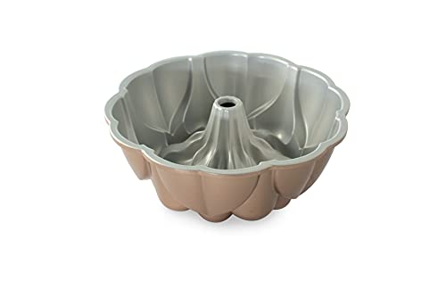 Nordic Ware Floral Cakelet, 3 Cups, Toffee