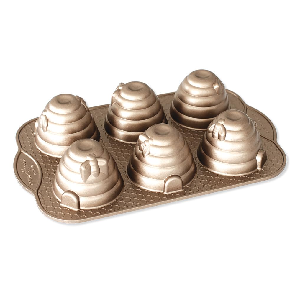 Nordic Ware Honeycomb Loaf, 6 Cup, Toffee