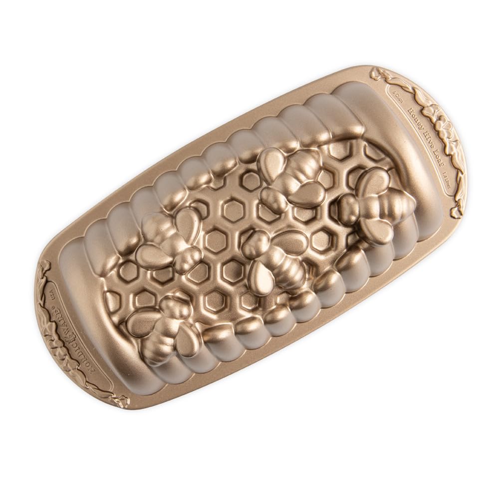 Nordic Ware Honeycomb Loaf, 6 Cup, Toffee