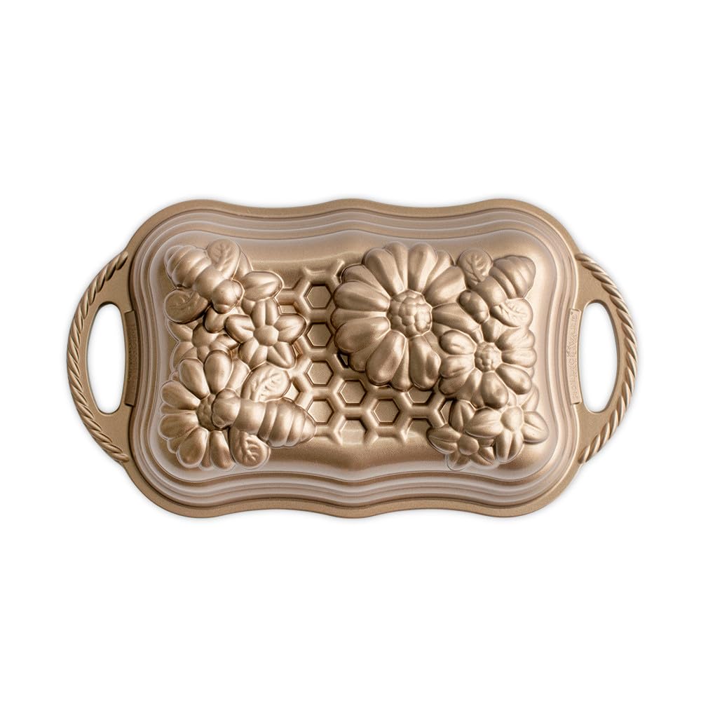 Nordic Ware Honeycomb Loaf, 6 Cup, Toffee