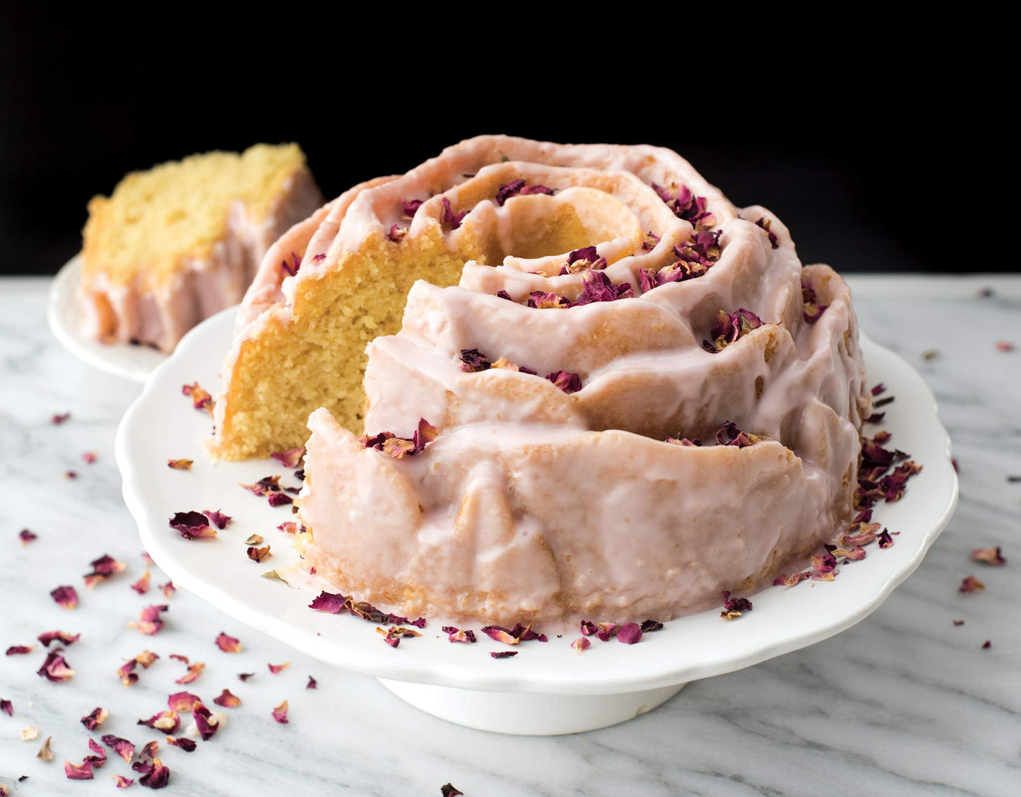Nordic Ware Floral Cakelet, 3 Cups, Toffee