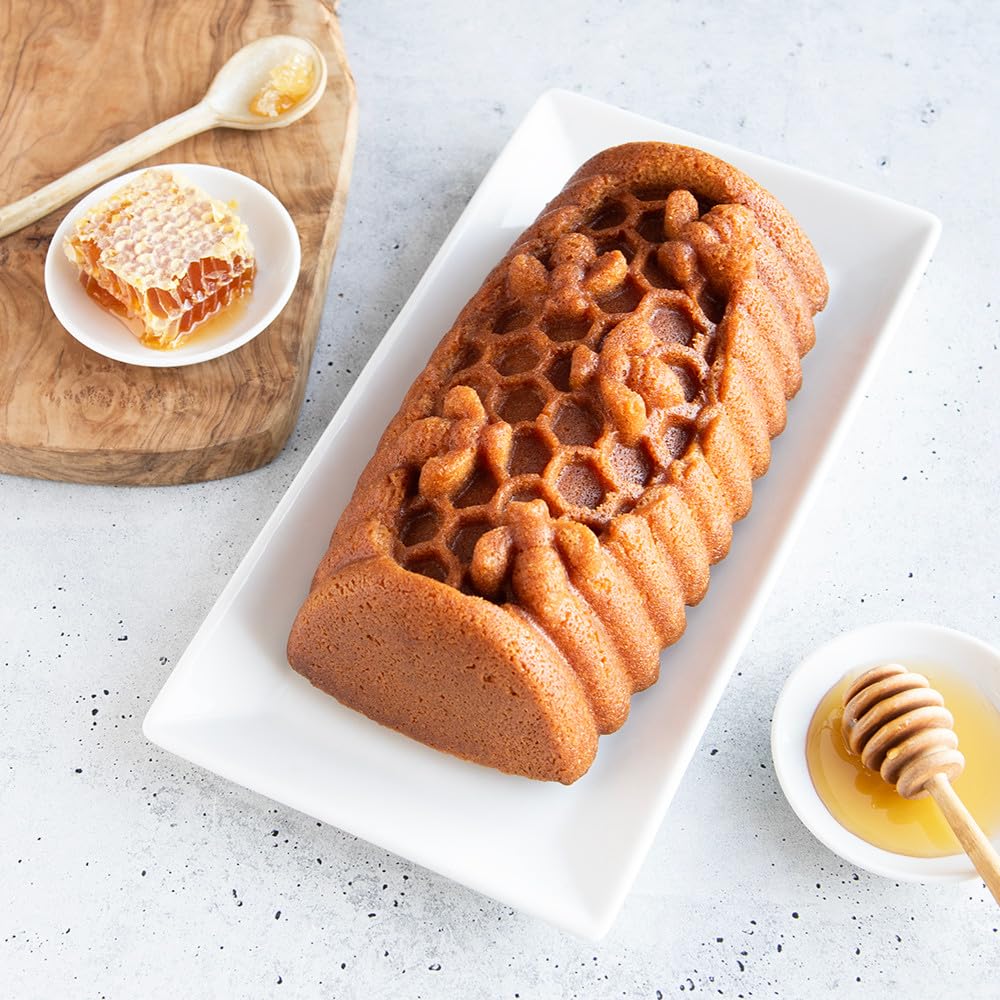 Nordic Ware Honeycomb Loaf, 6 Cup, Toffee