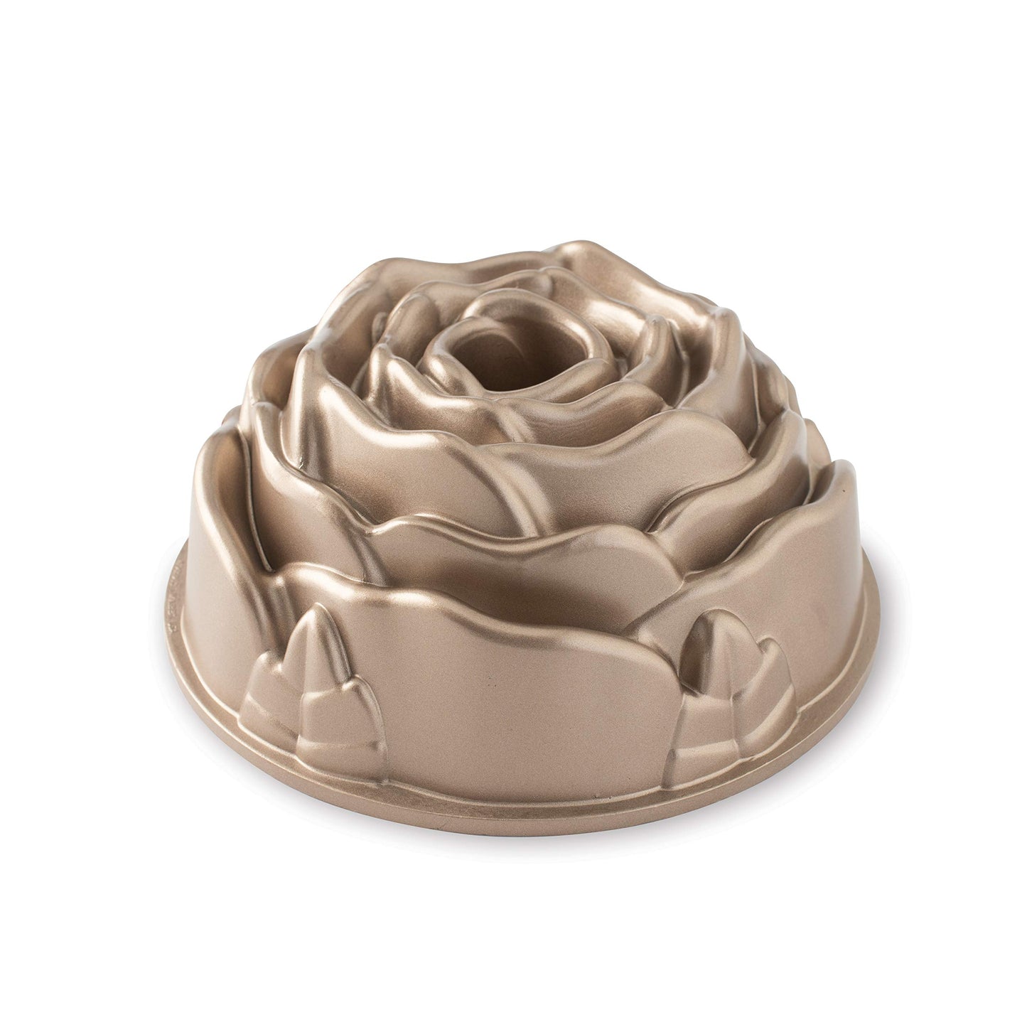 Nordic Ware Floral Cakelet, 3 Cups, Toffee