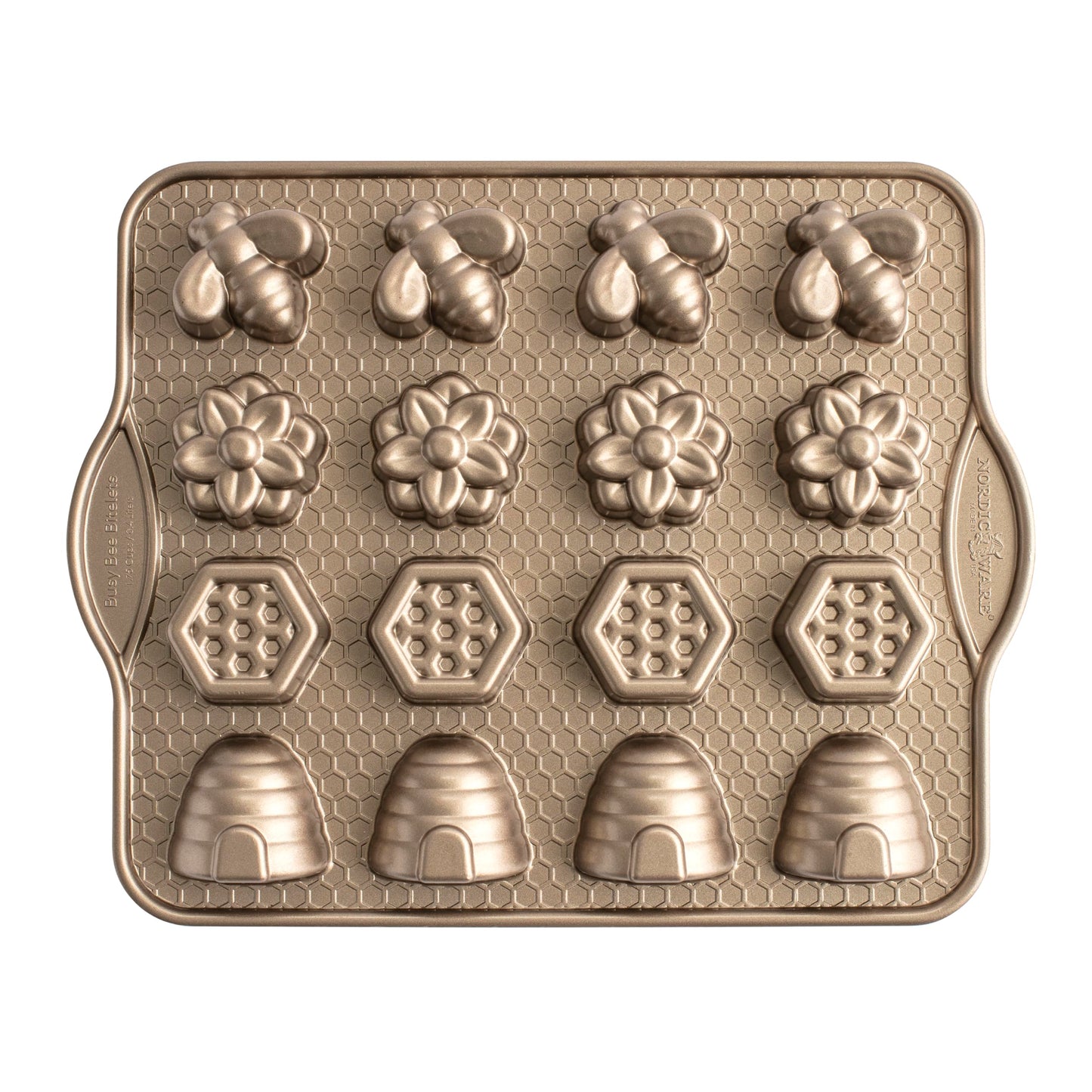 Nordic Ware Honeycomb Loaf, 6 Cup, Toffee