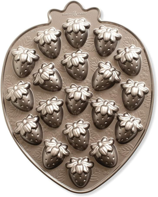 Nordic Ware Strawberry Patch Bites Pan