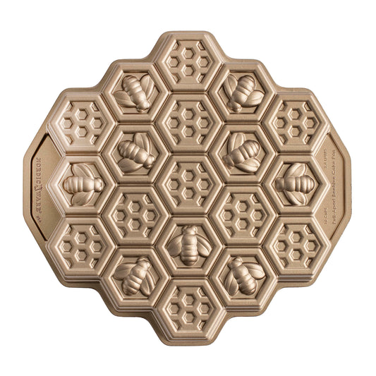 Nordic Ware Honeycomb Loaf, 6 Cup, Toffee